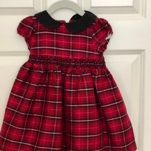 Toddler Plaid Christmas Holiday Dress